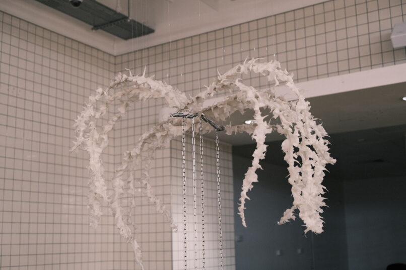 Detail of Yimiao Pan's artwork