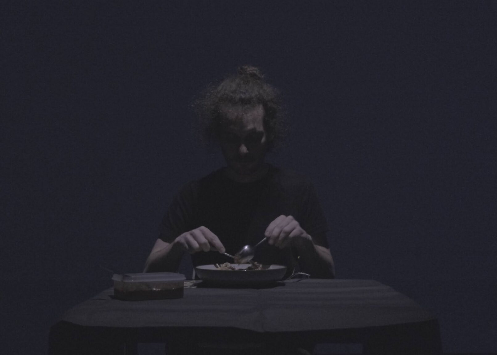 Stathis Doganis from the performance symphony of sensations