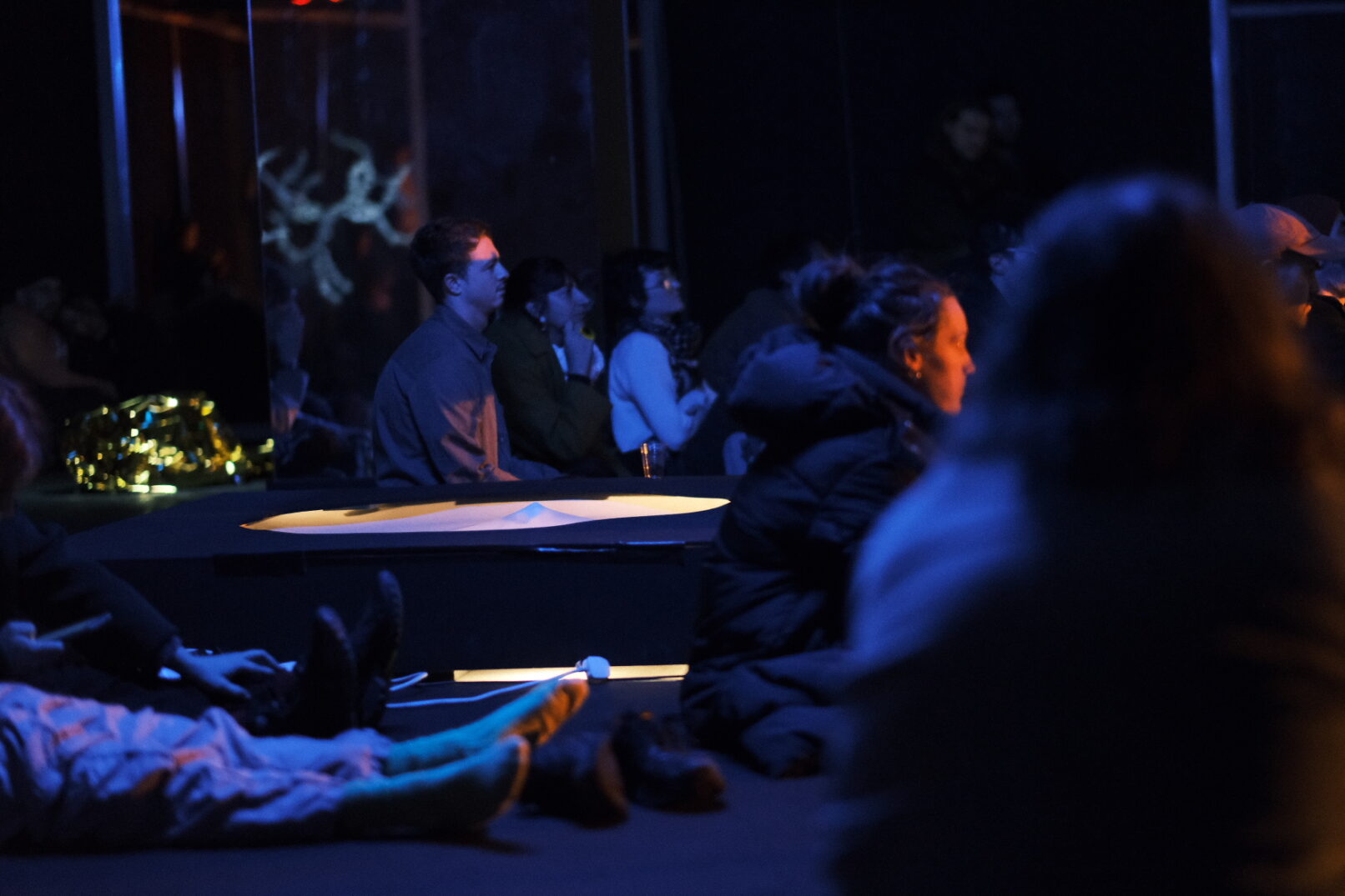 performance on the main exhibition space