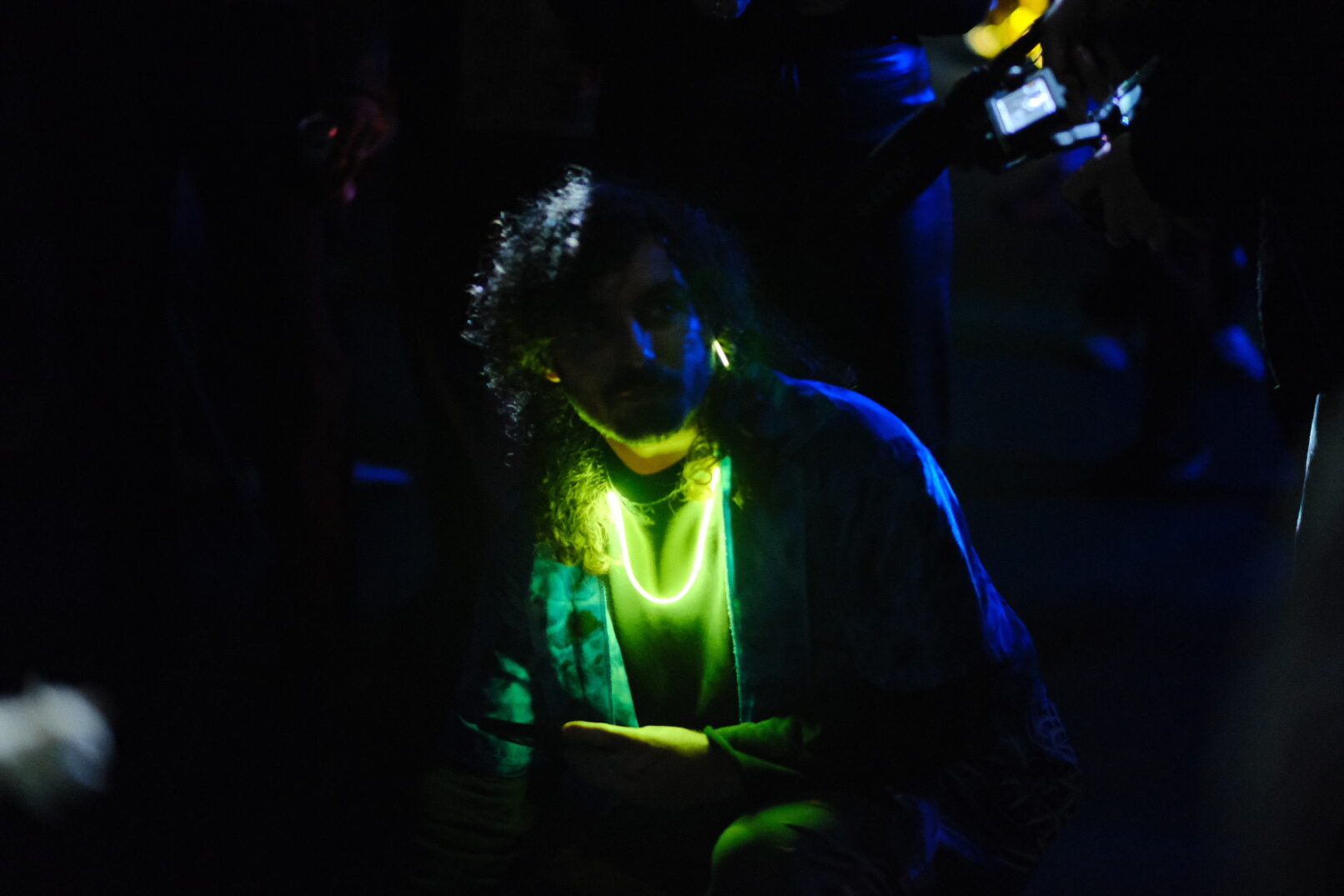 performance on the main exhibition space